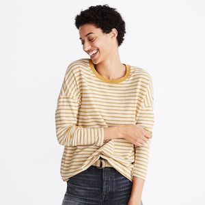 ❗️sold❗️Madewell x Rivet & Thread Ex-Boyfriend Long-Sleeve Tee
